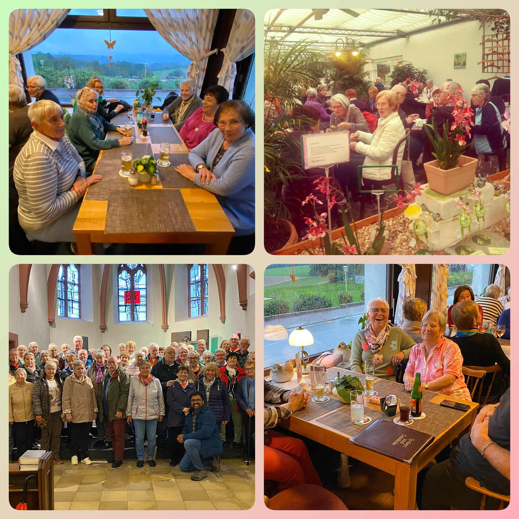 Seniorenausflug Collage 2025