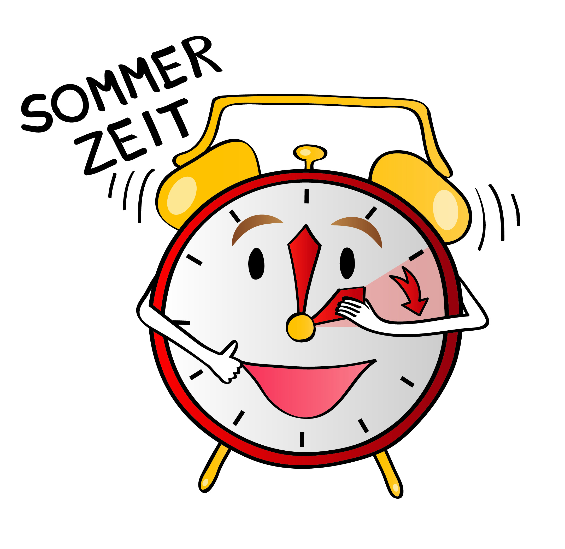 Sommerzeit Uhr