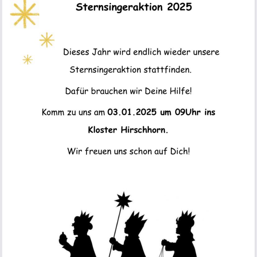 Sternsinger Logo termin