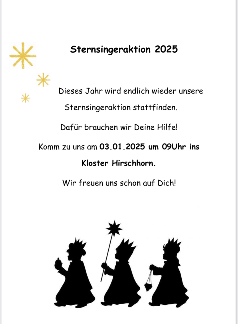 Sternsinger Logo termin (c) kath. Kirchengemeinde