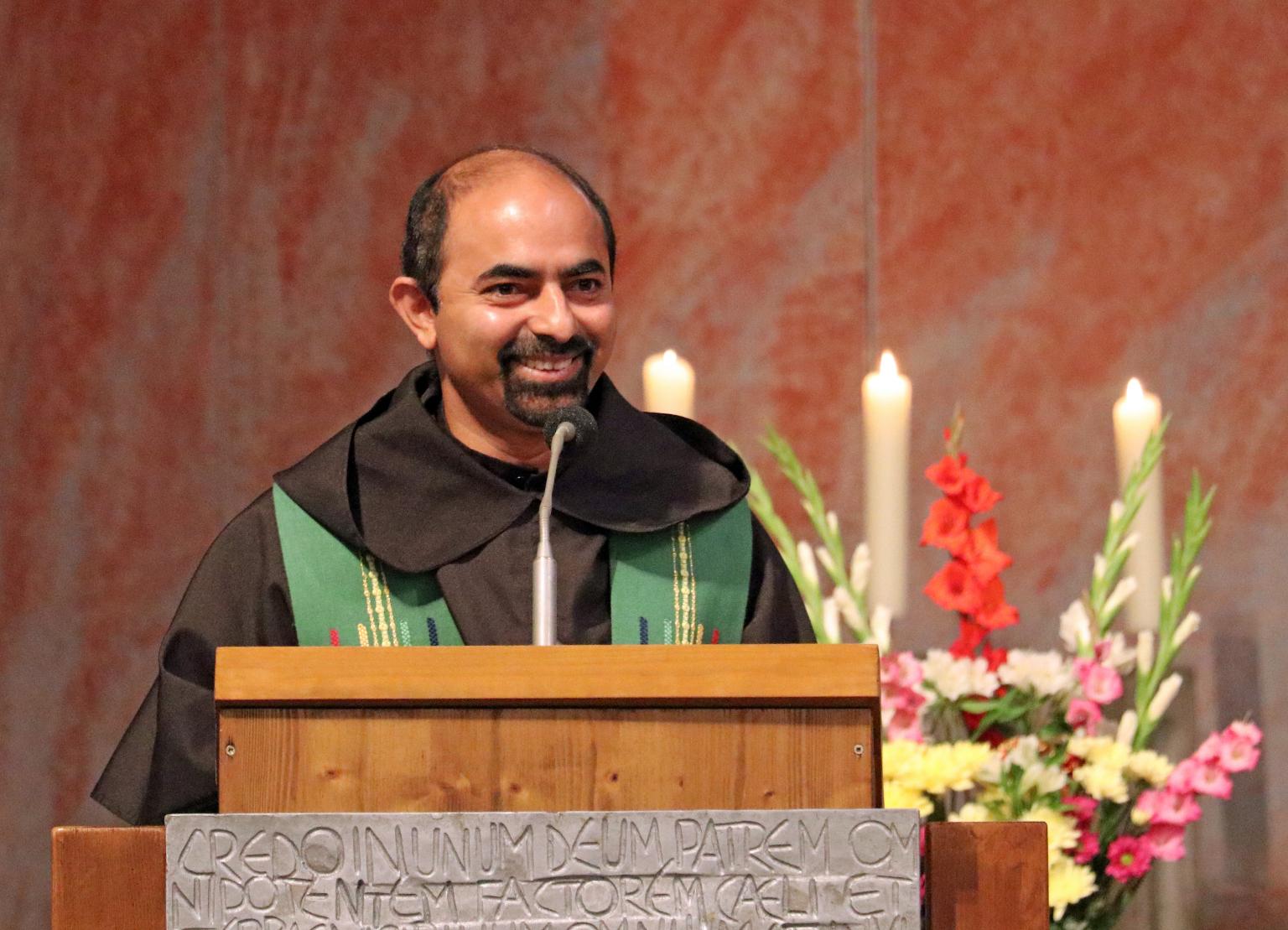 Pater Pius Kandathil  unser neuer Kaplan in St. Josef (c) D. Thiel