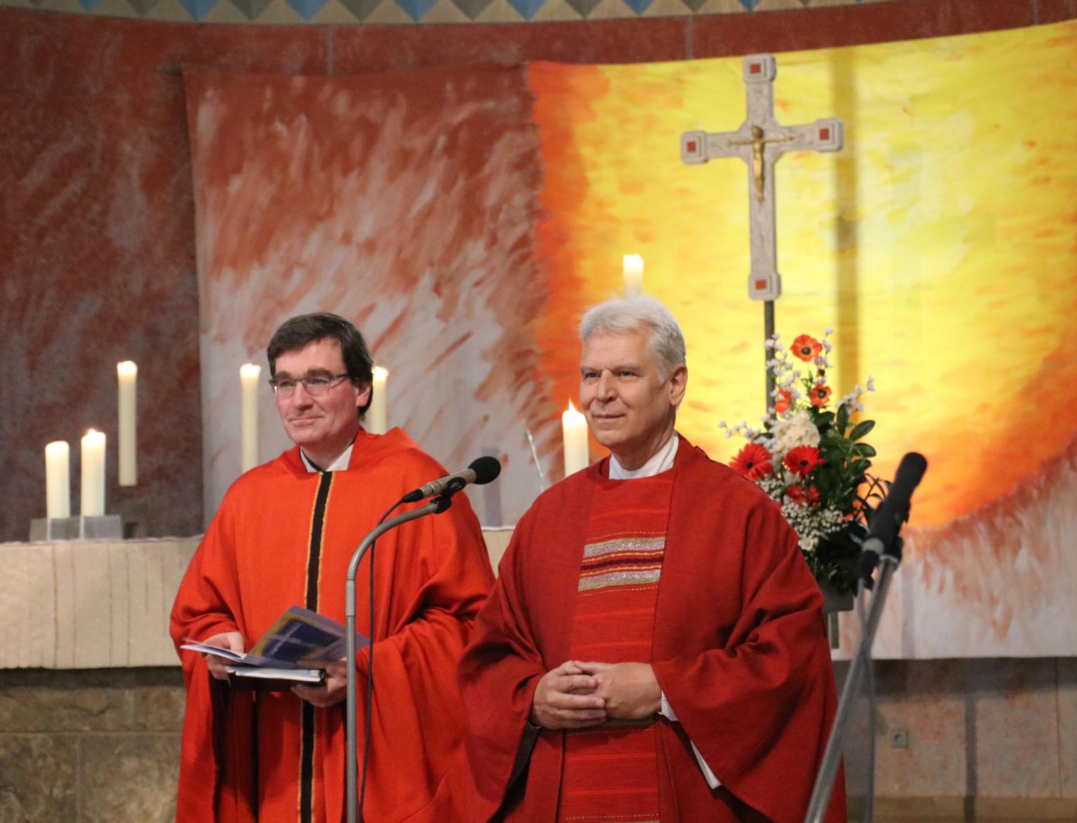 Pfarrer Martin Berker und Ehrendomkapitular Michael Ritzert (c) D. Thiel