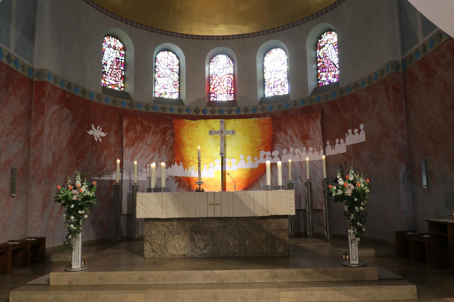 Erstkommunion in der Kirche St Josef (c) D. Thiel