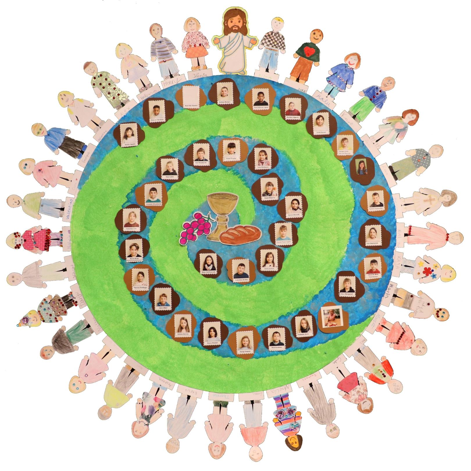 Erstkommunion 2026 Jesus lädt uns an seinen Tisch (c) Dietmar Thiel