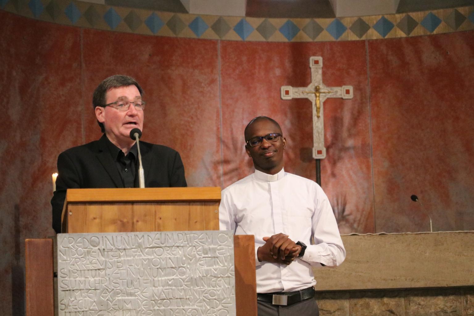 Abschied von Kaplan Nonso Nwadiogbu (c) Dietmar Thiel