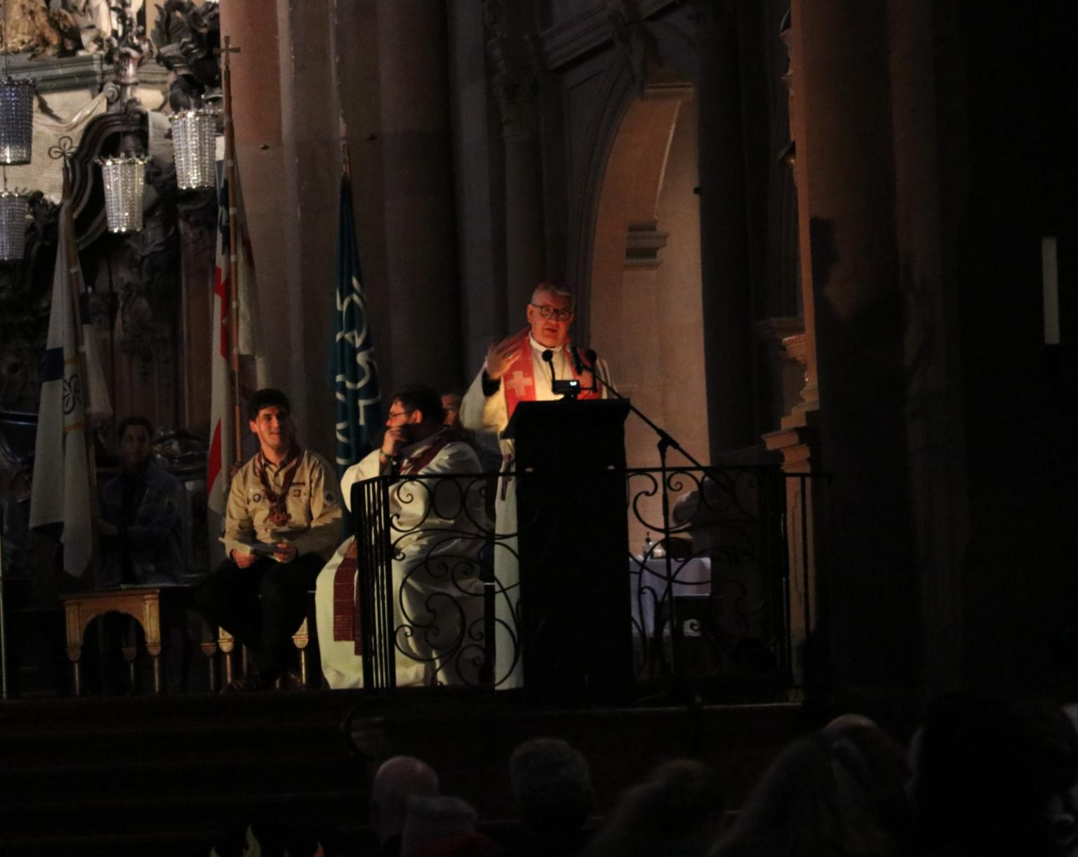 Ansprache  Bischof Peter Kohlgraf (c) Dietmar Thiel