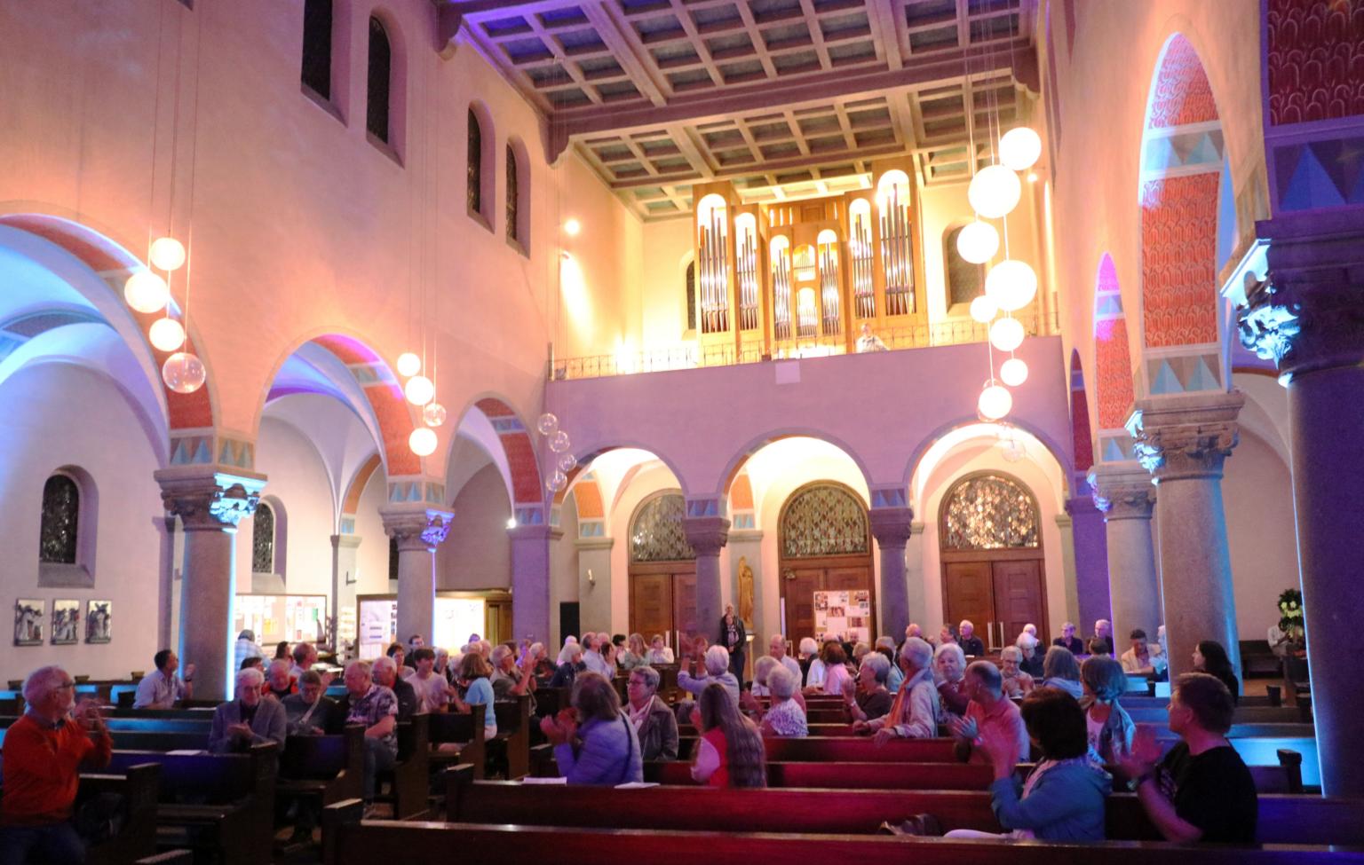 Viele Beifall in der Orgelnacht für alle Musiker ! (c) D. Thiel