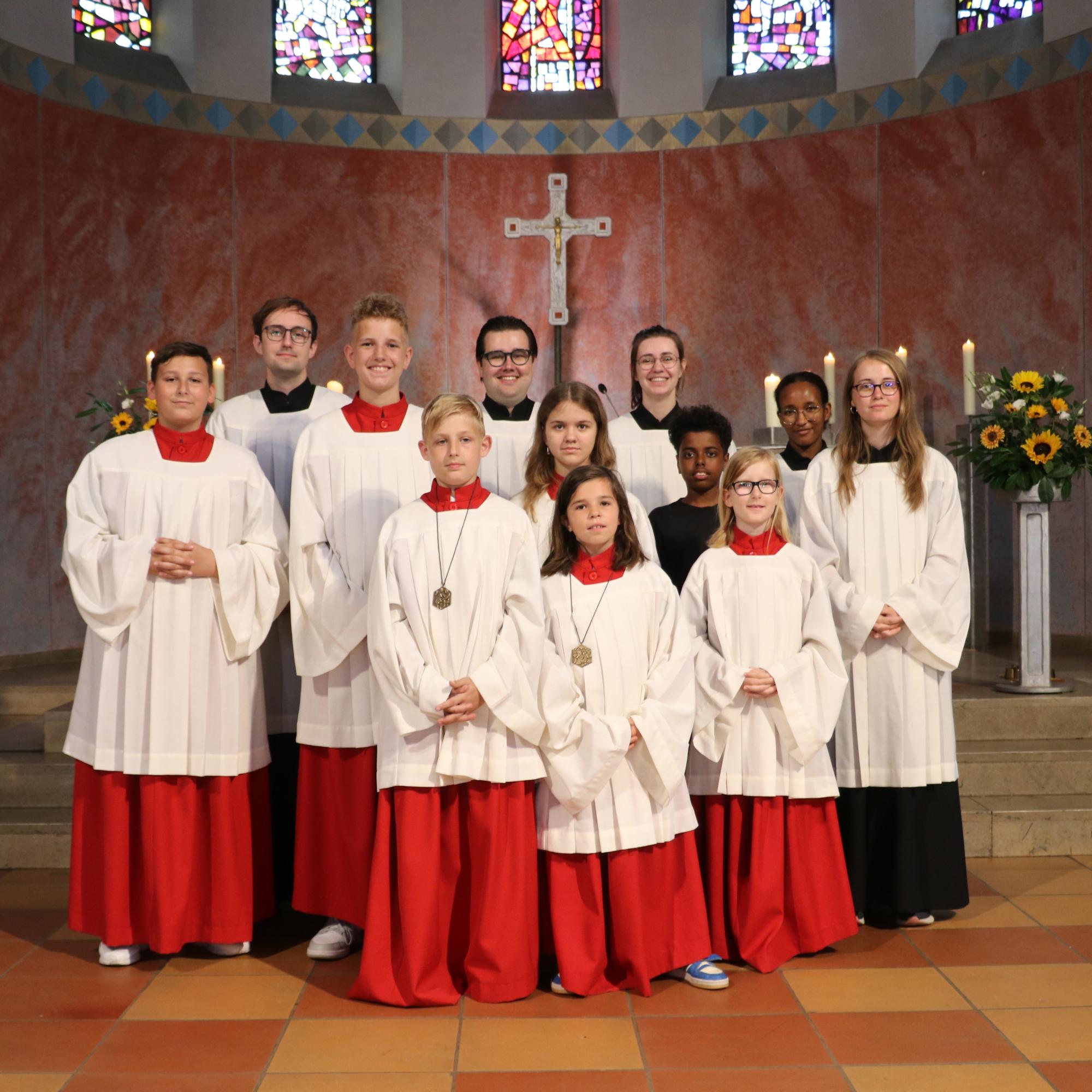 Aufnahme der neuen Messdiener in St. Josef 2025