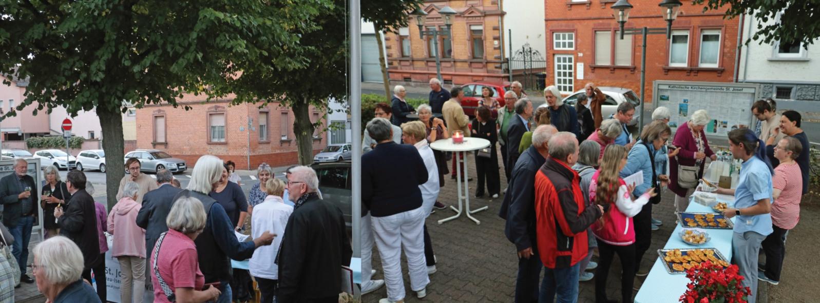 Vor der Kirche St. Josef (c) D. Thiel