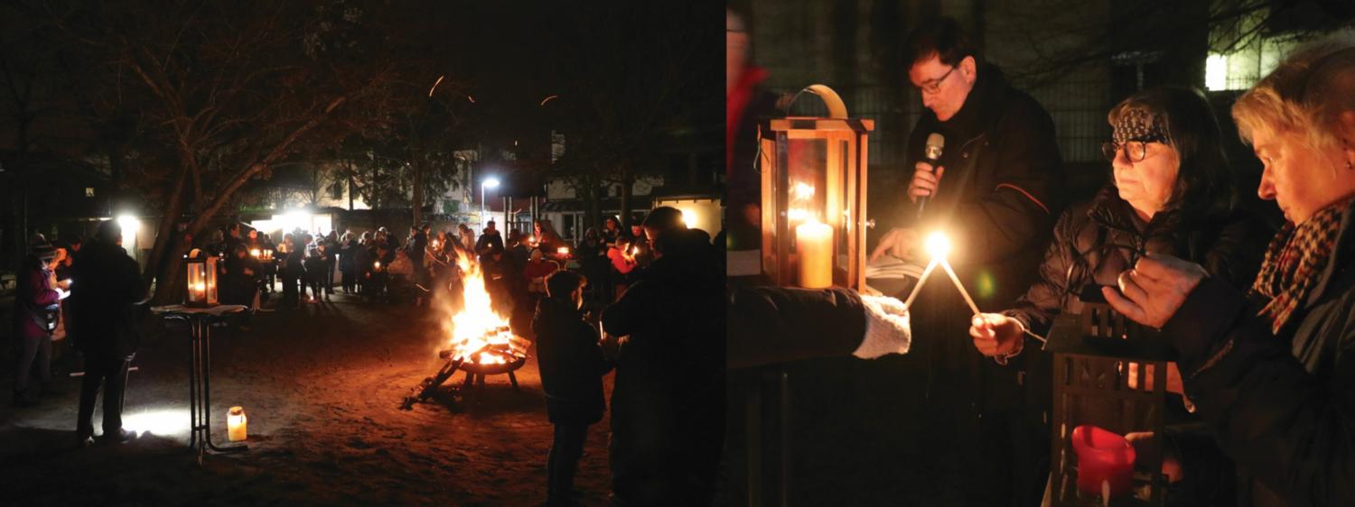 Übergabe Friedenslicht in St. Josef (c) Dietmar Thiel