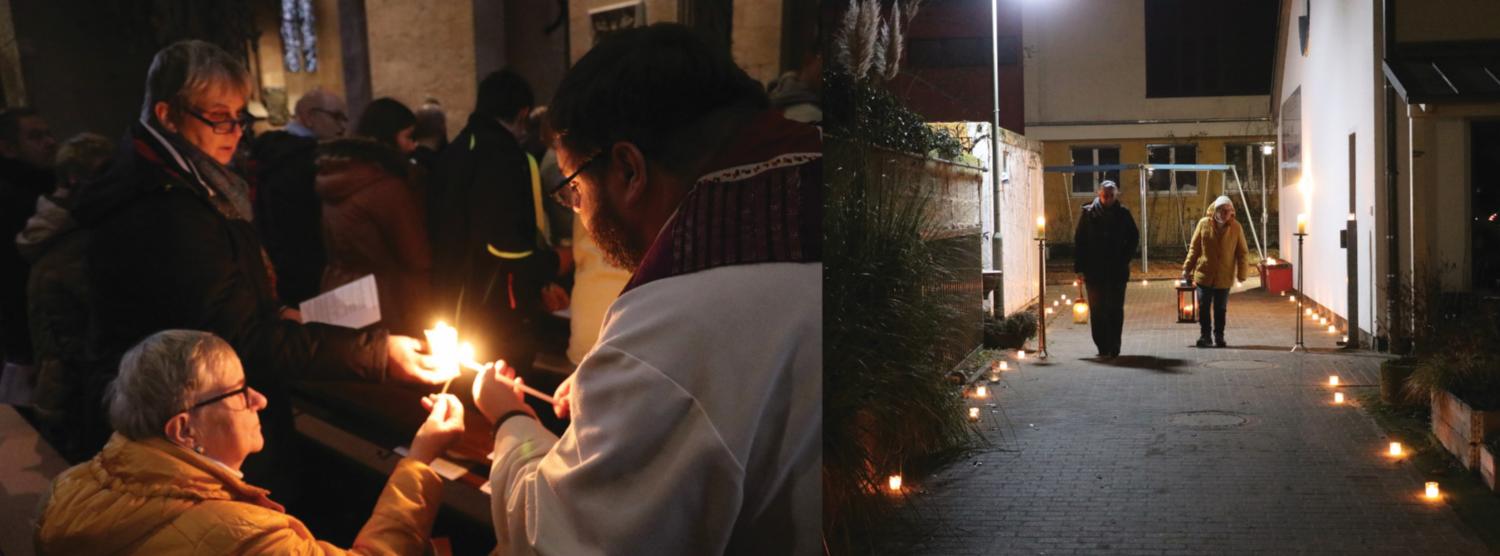 Übergabe Friedenslicht (c) Dietmar Thiel