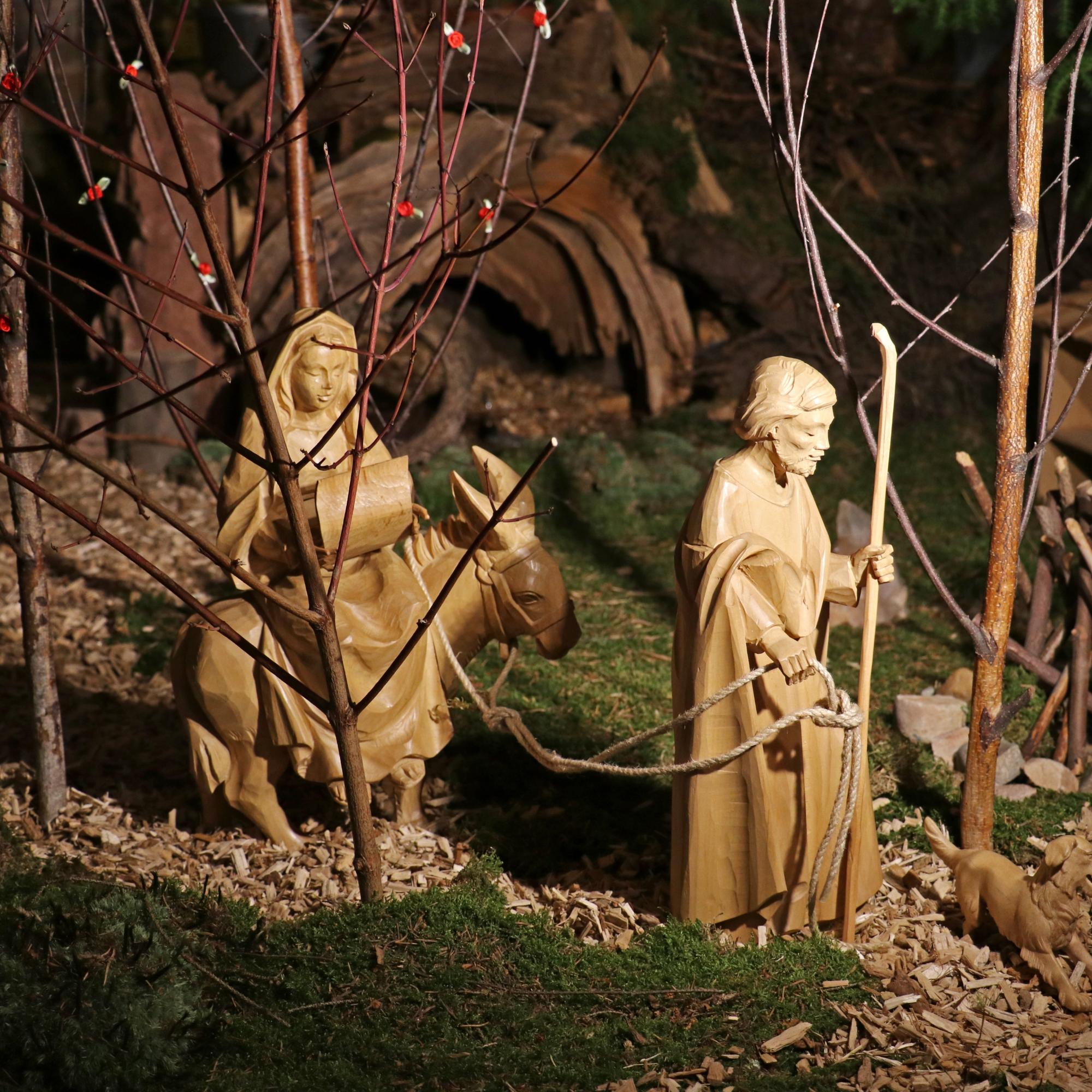 Maria durch ein Dornwald ging.