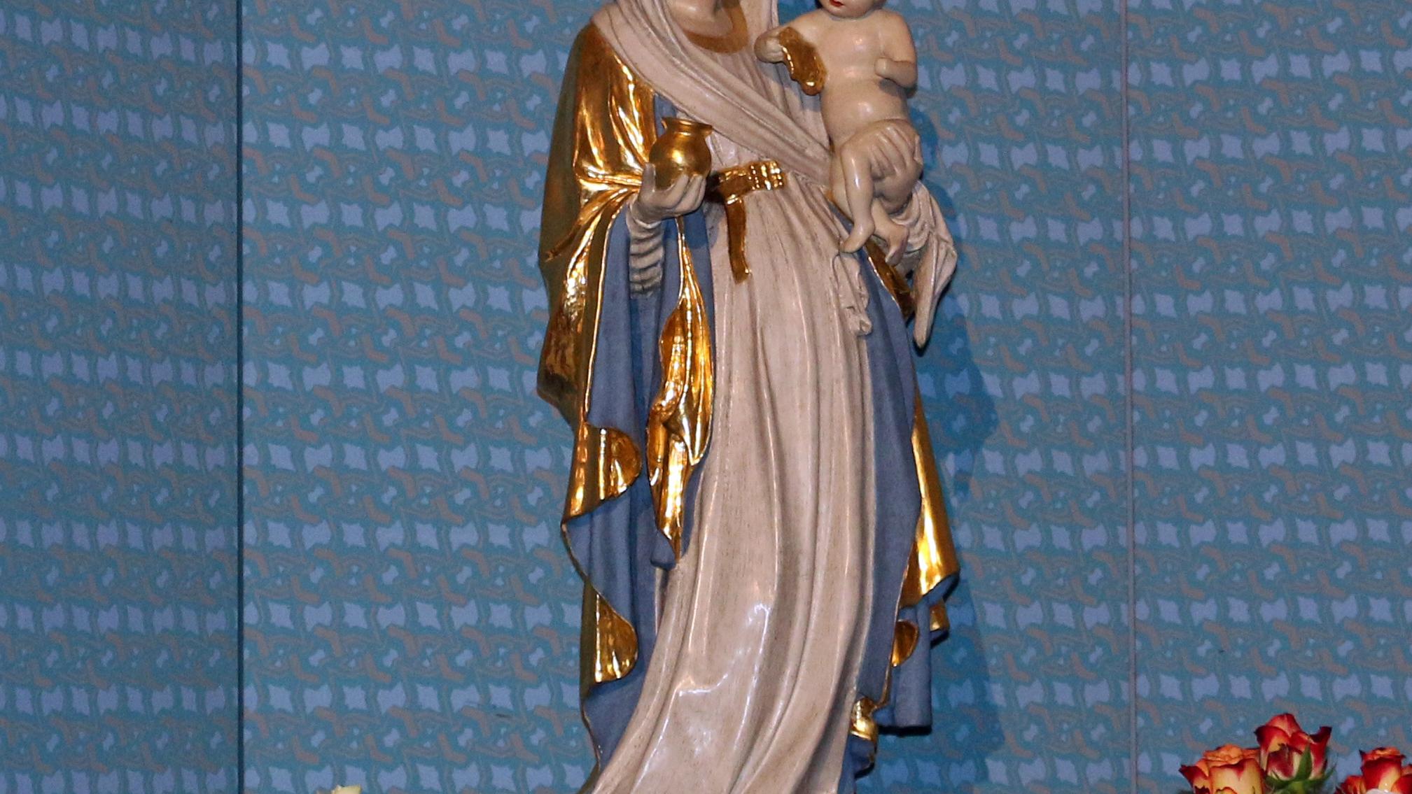 Hallgartener Madonna in der Kirche St. Josef in Neu-Isenburg