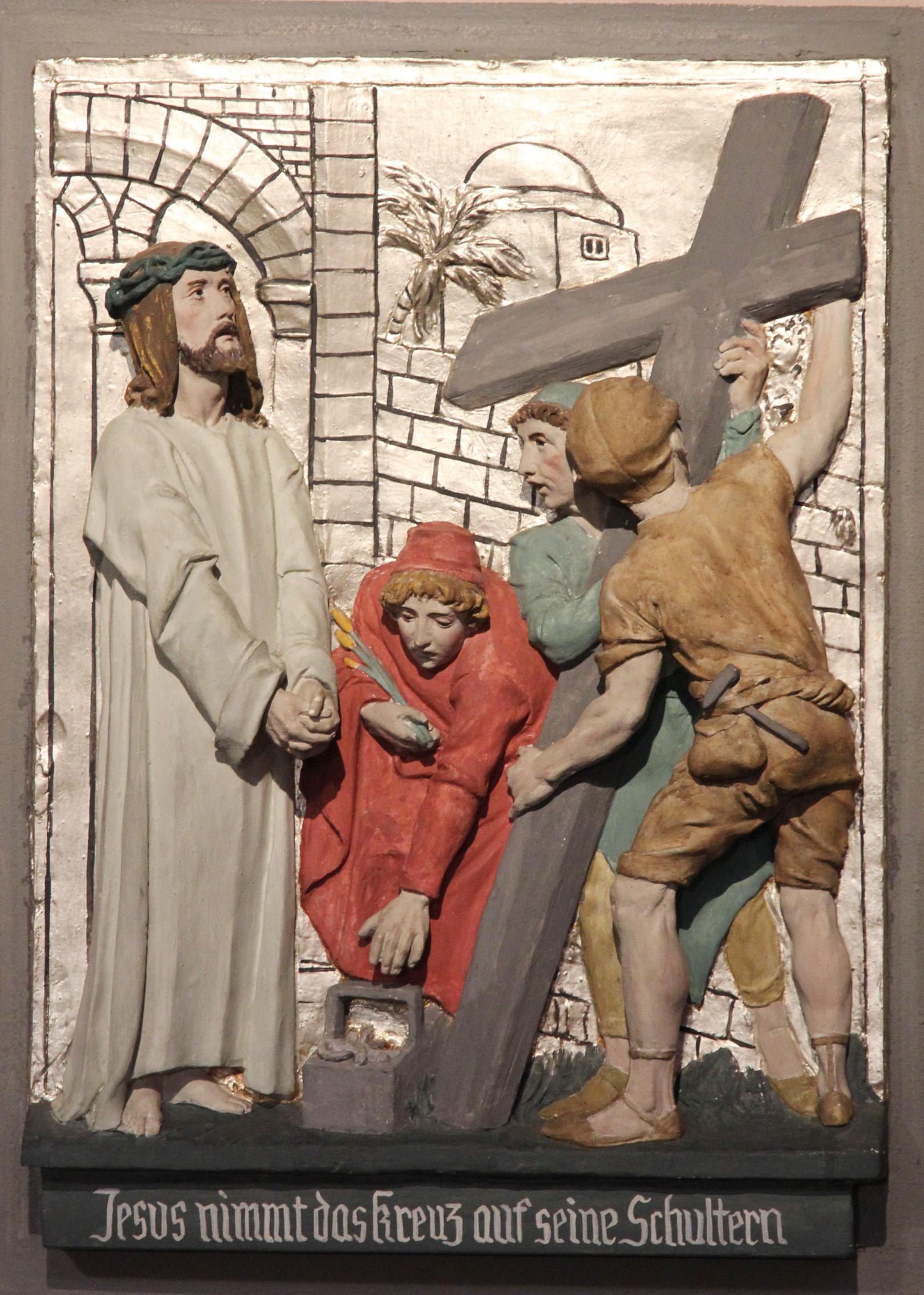 02 Jesus nimmt das Kreuz auf seine Schultern (c) D. Thiel