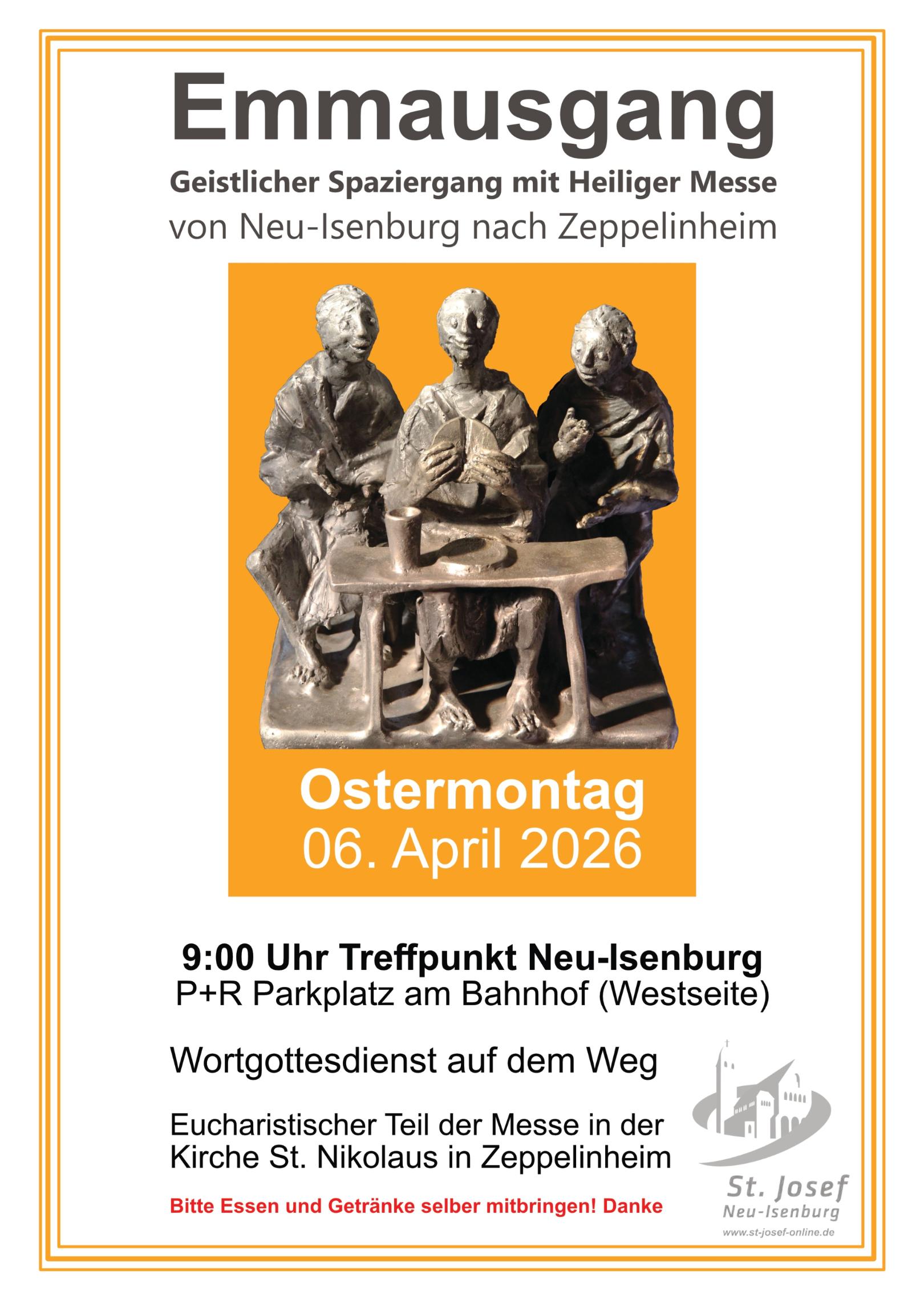 Emmausgang 2026 (c) Dietmar Thiel