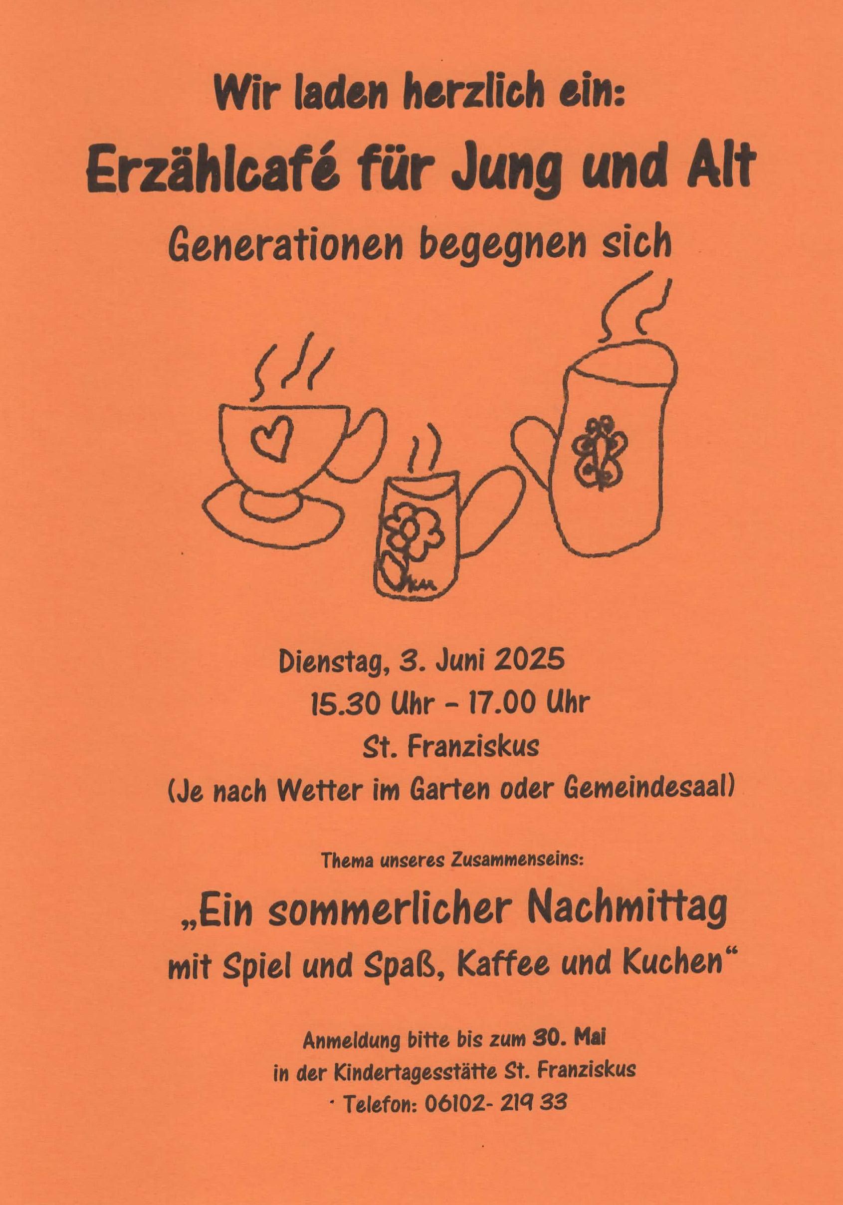 Erzählkaffe Juni 2025 (c) S. Sturm