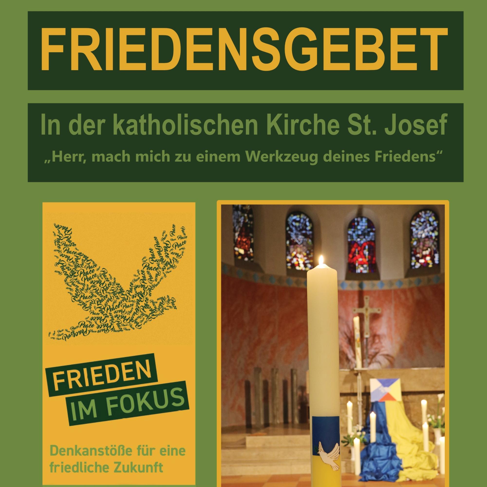 Friedensgebet in St. Josef 2025