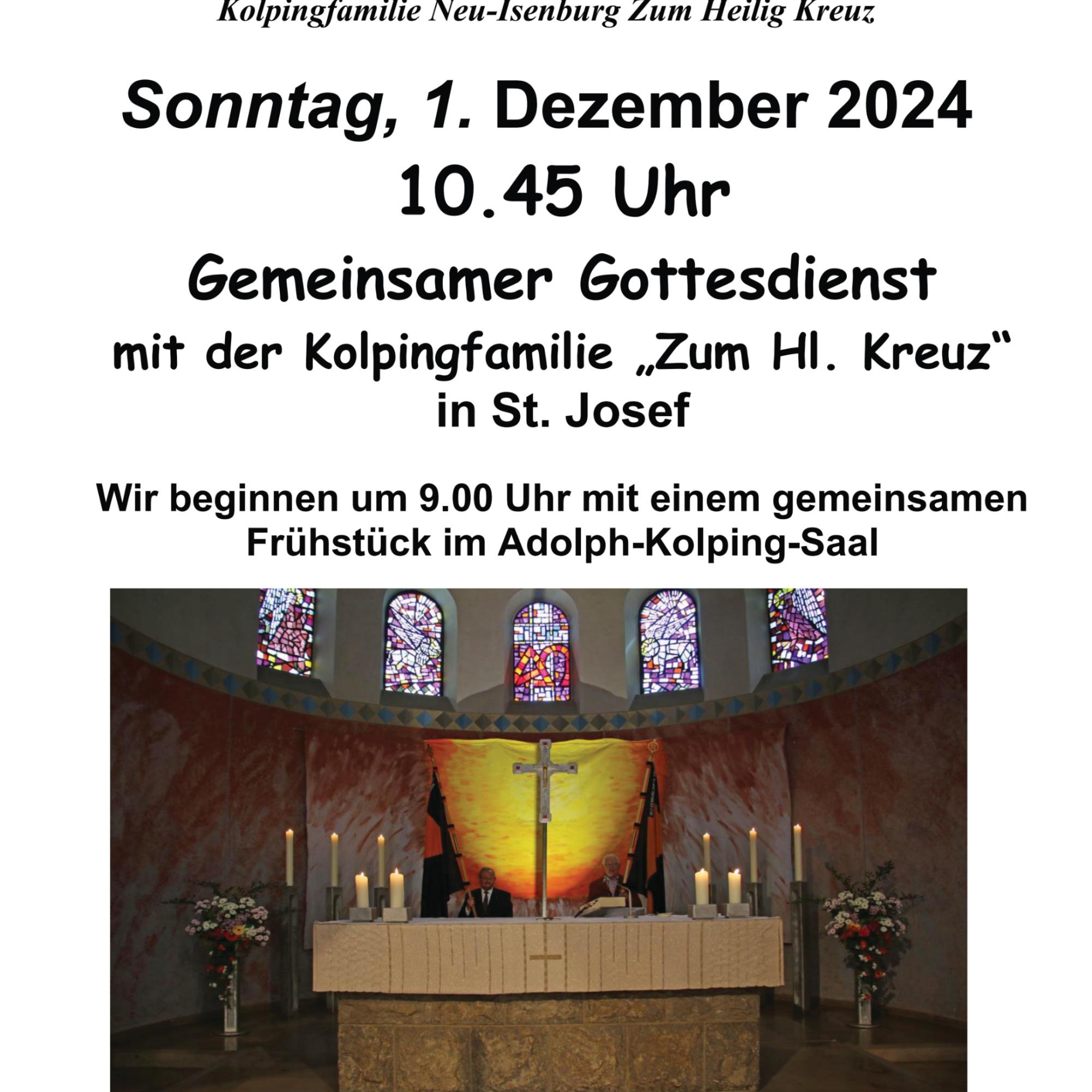 Gemeinsamer Gottesdienst