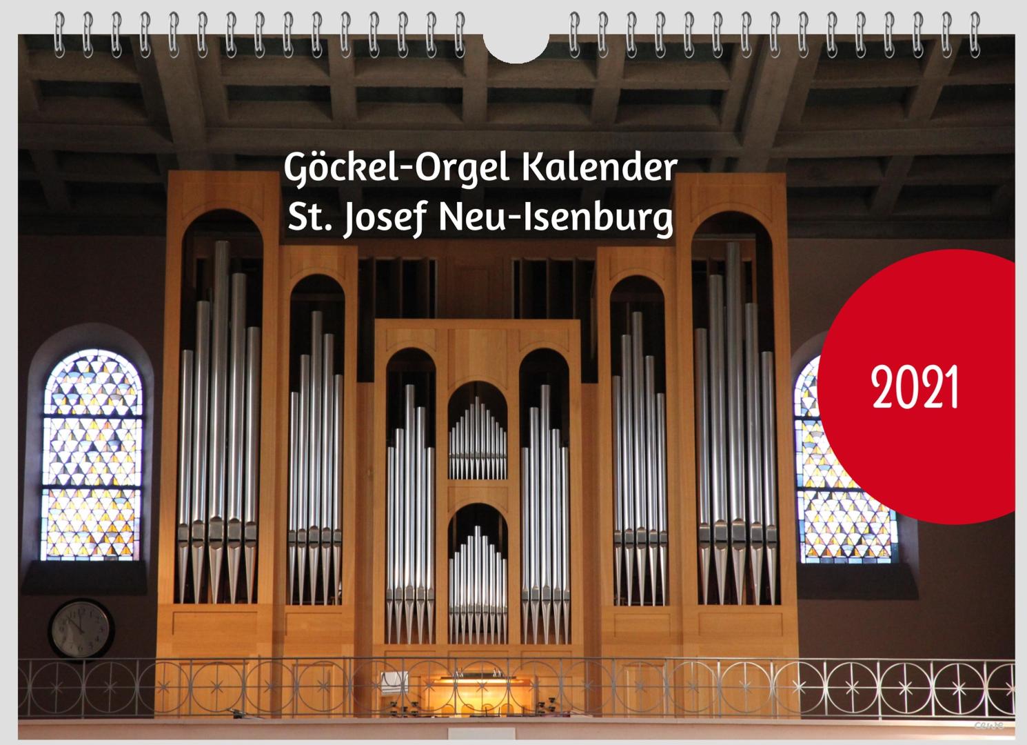 Göckel Orgelkalender 2021 (c) D. Thiel