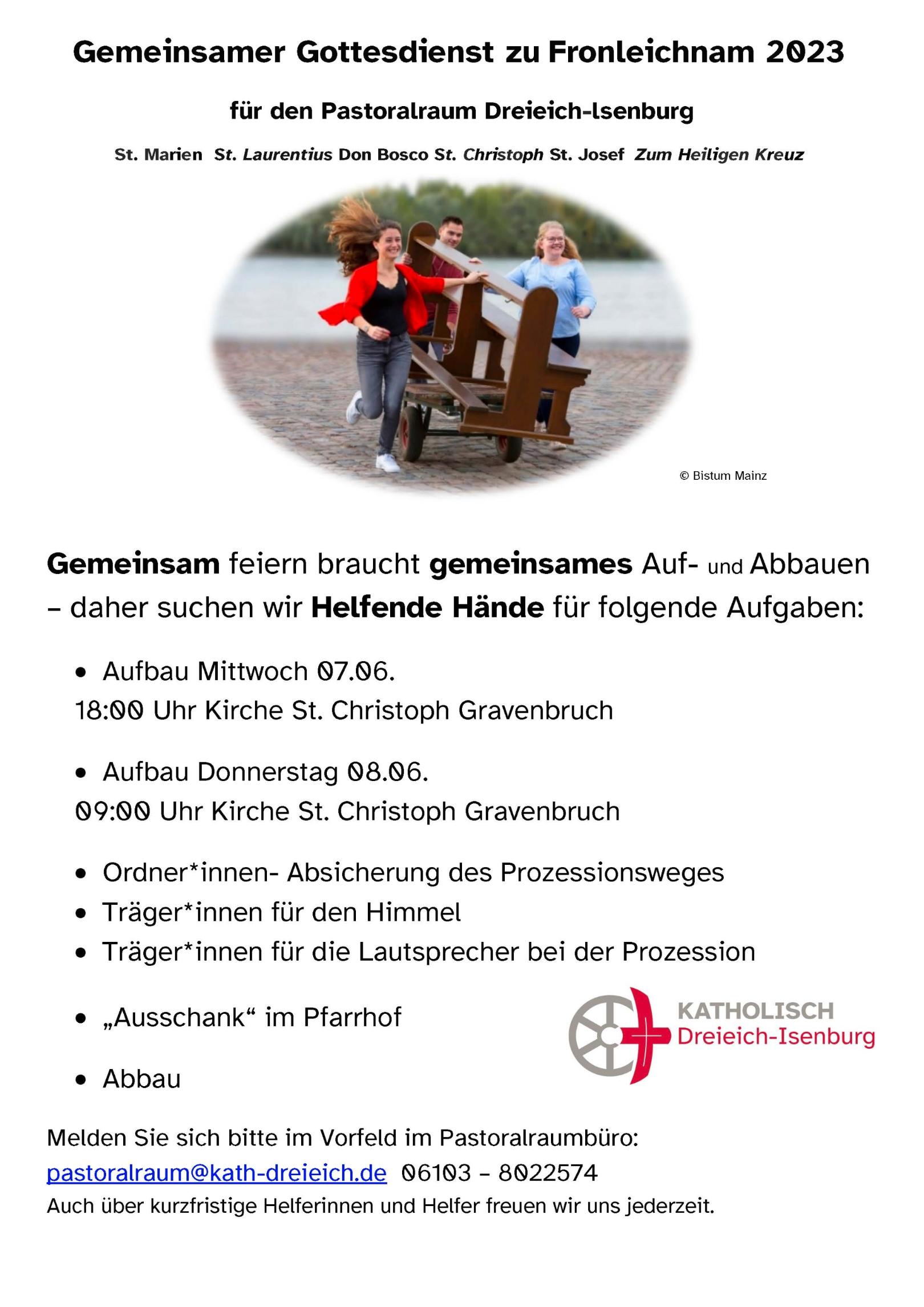 Helfendenaufruf-Plakat (c) S. Mohr