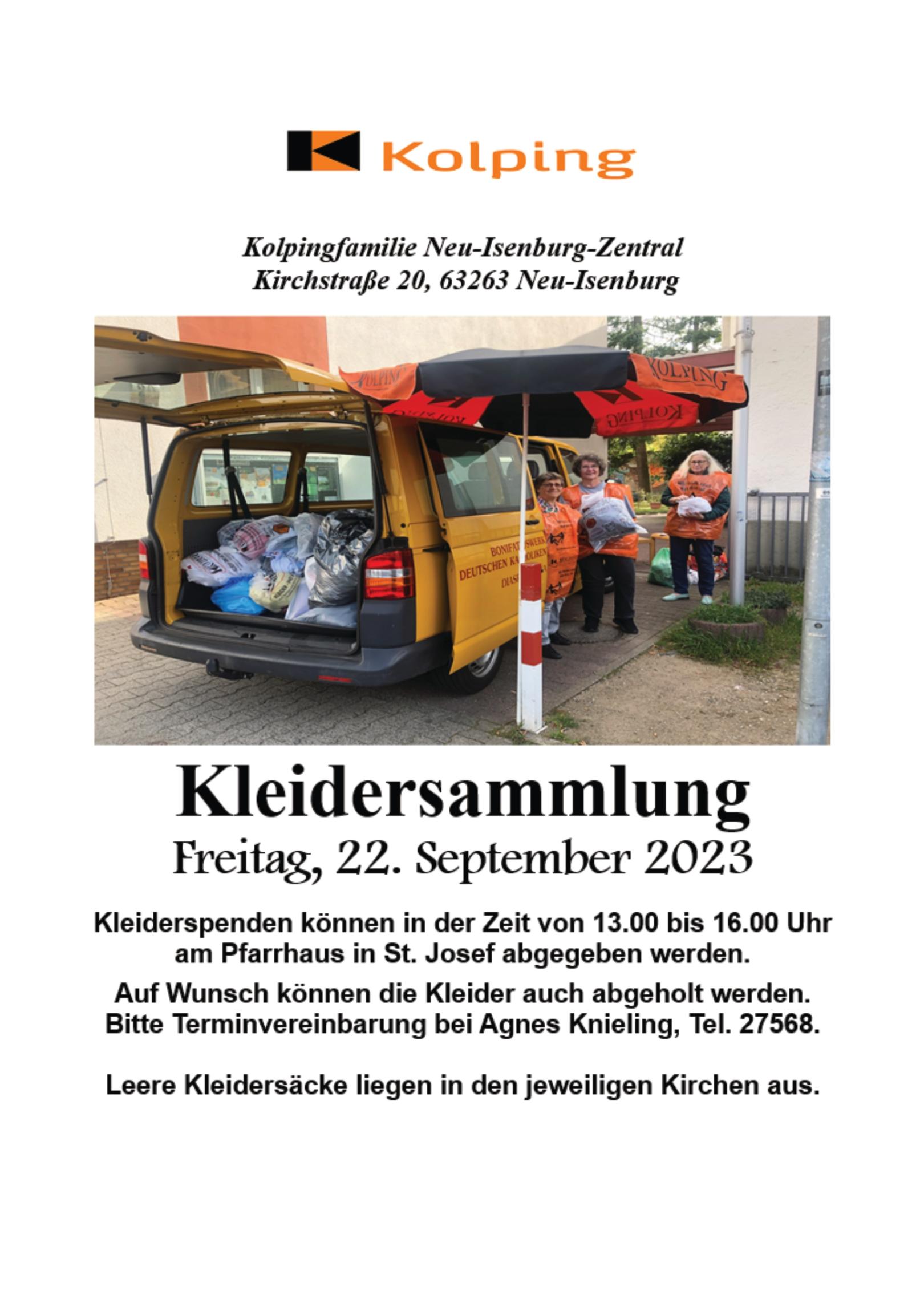 Kleidersammlung September 2023 (c) T. Knieling