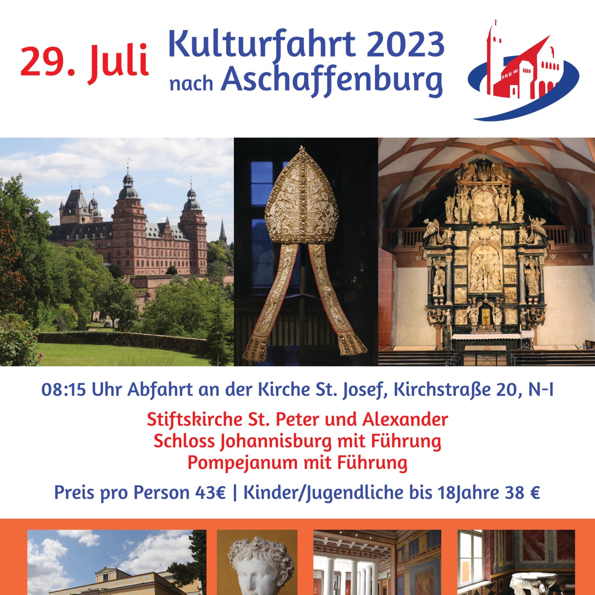 Kulturfahrt nach Aschaffenburg