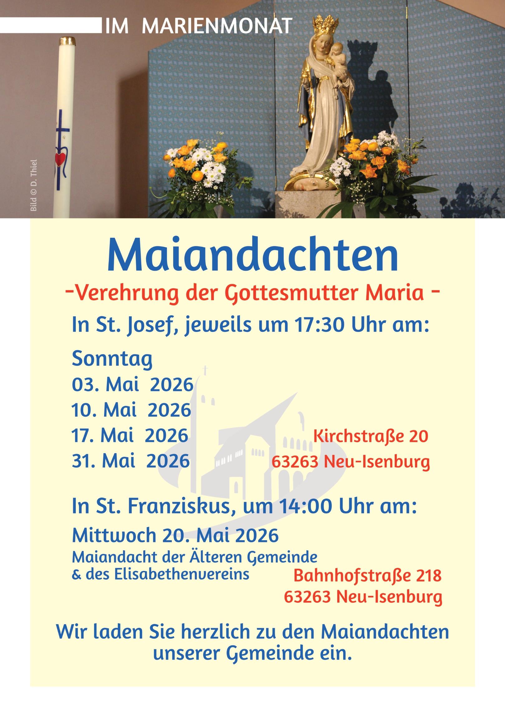 Maiandachten 2026 (c) D. Thiel