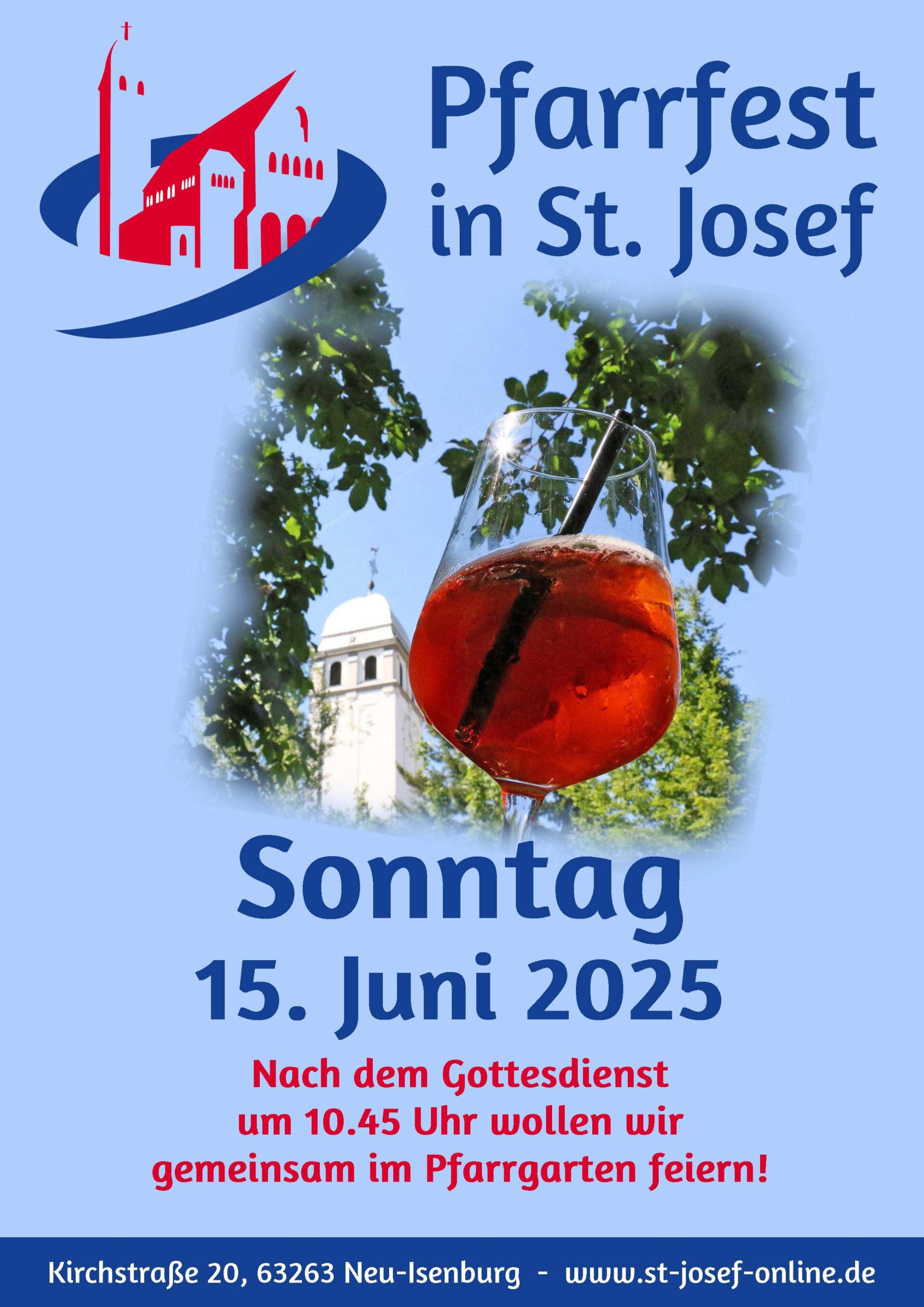 Pfarrfest  St. Josef 2025