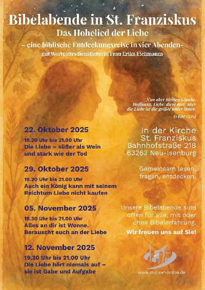 Plakat Bibel Lied der Liebe 2025 II