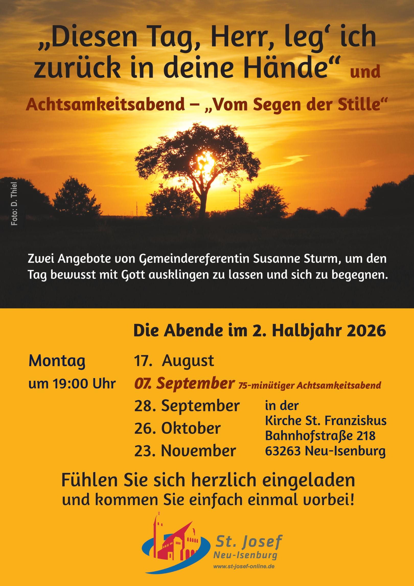Plakat Diesen Tag 2026 2 (c) Dietmar Thiel