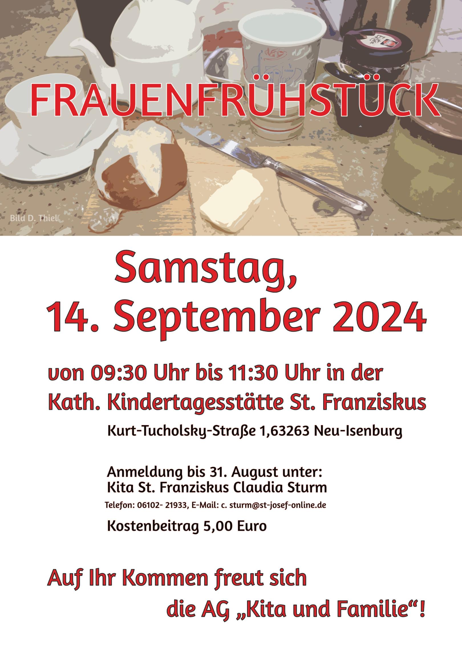 Plakat Frauenfrühstück 2024 (c) D. Thiel