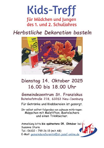 Herbstbasteln