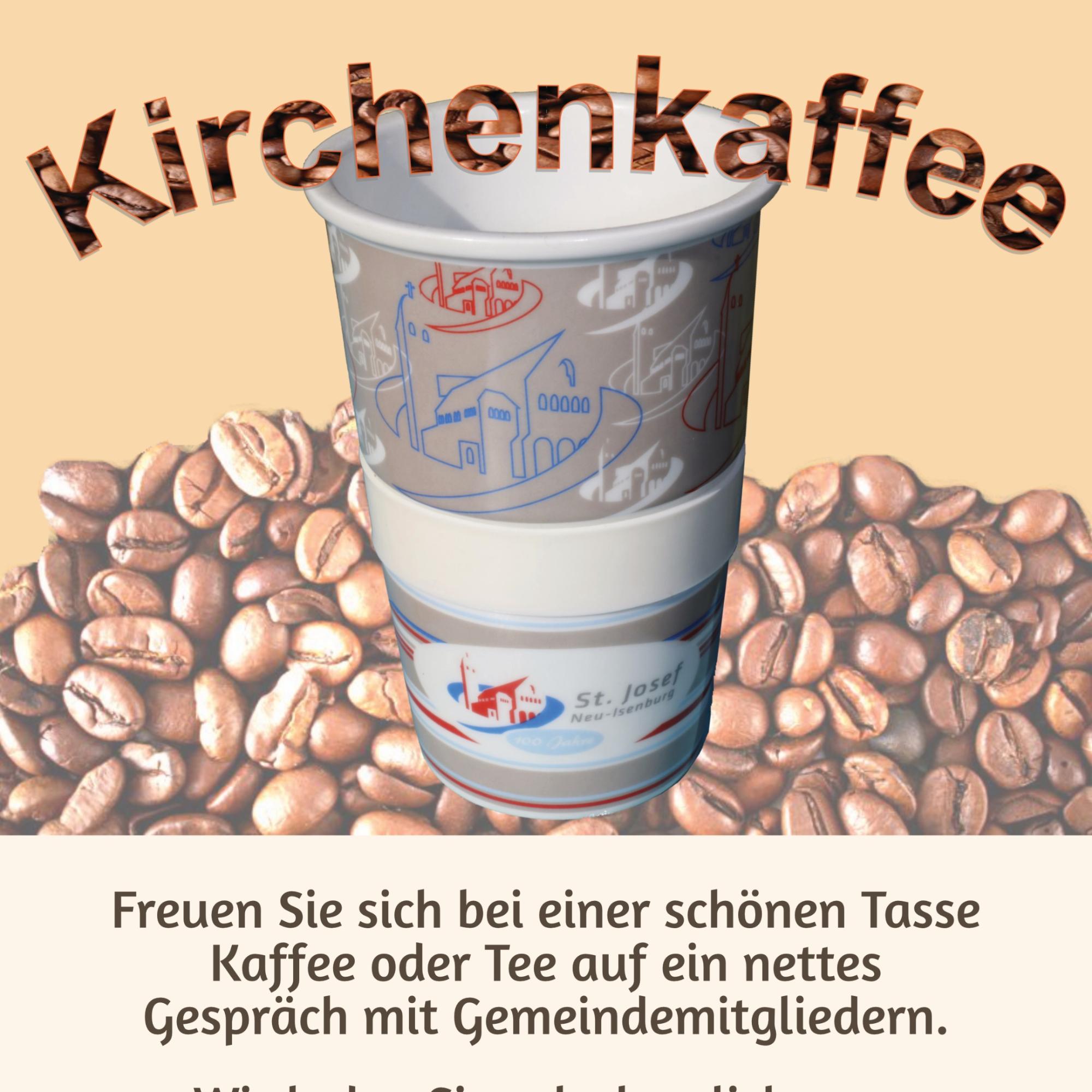 Plakat Kirchenkaffee 07/24