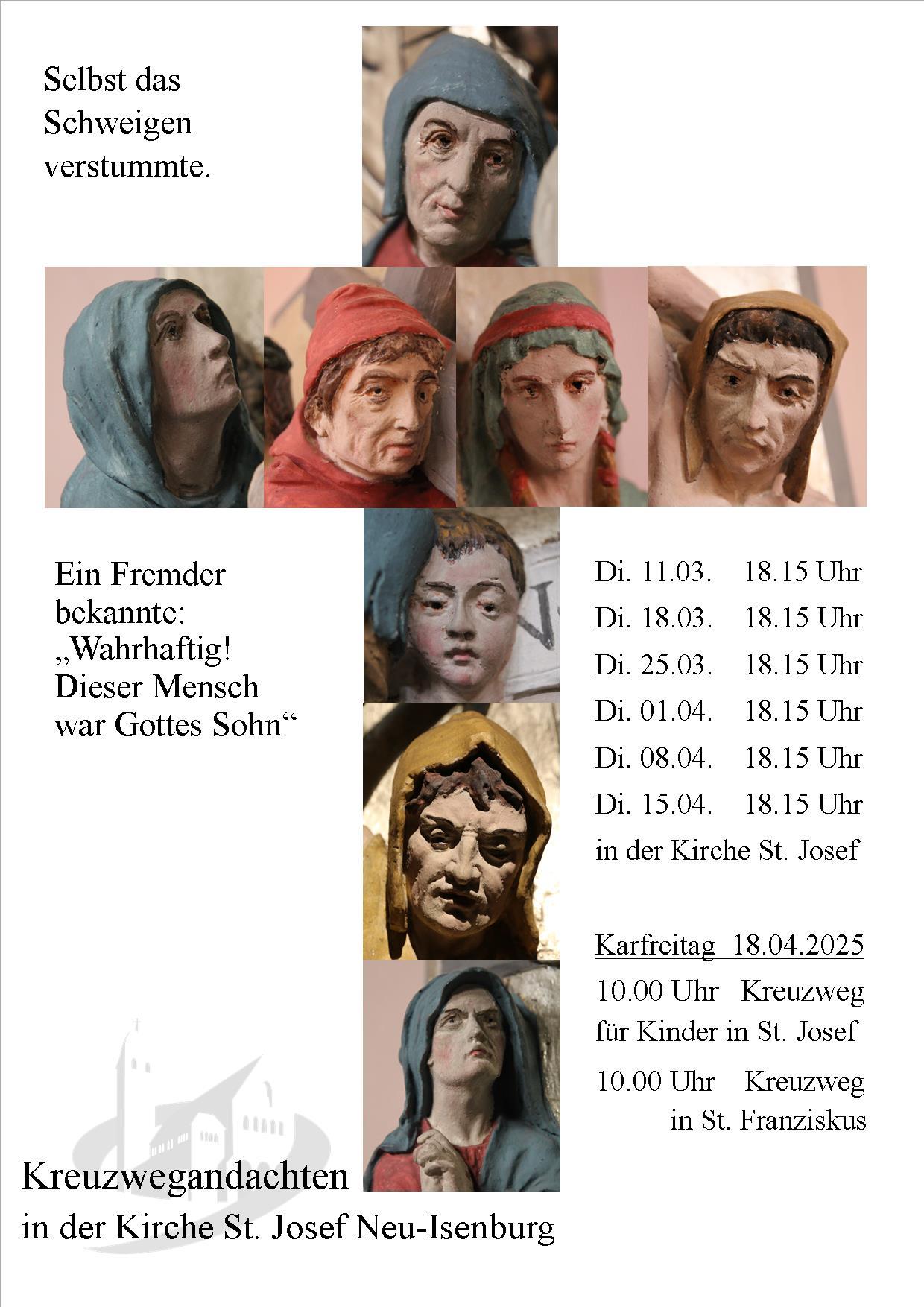 Plakat Kreuzwegandachten 2025