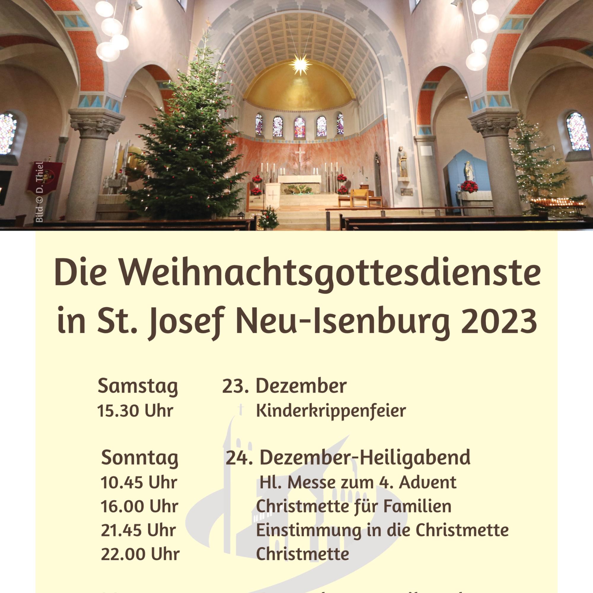 Weihnachten in St. Josef 2023