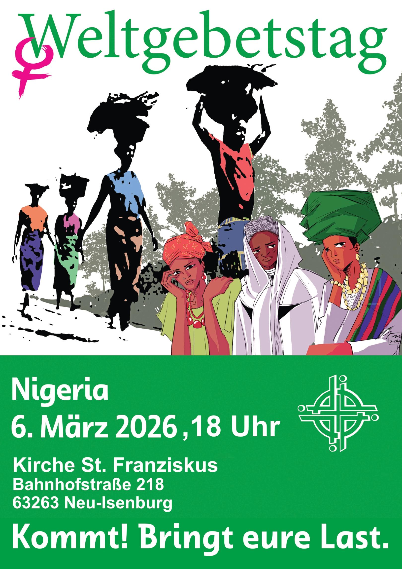 Plakat Weltgebetstag der Frauen 2026 (c) 2024 World Day of Prayer International Committee, Inc.