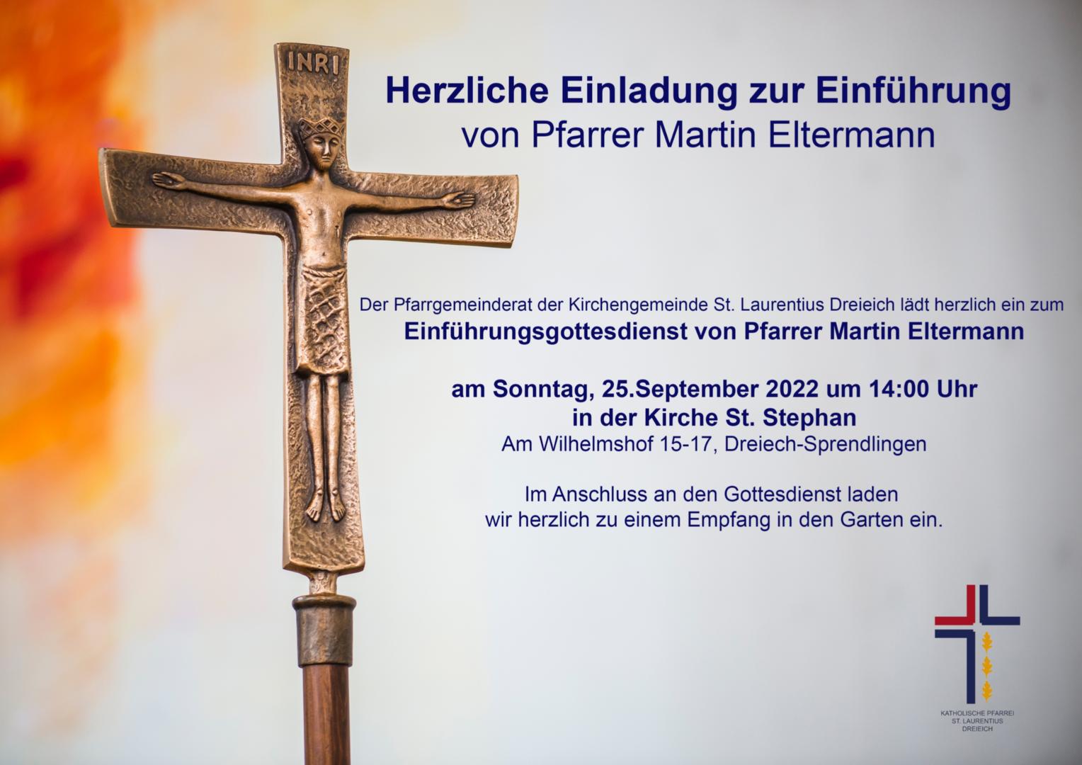 Einführung von Pfarrer Martin Eltermann (c) St. Laurentius