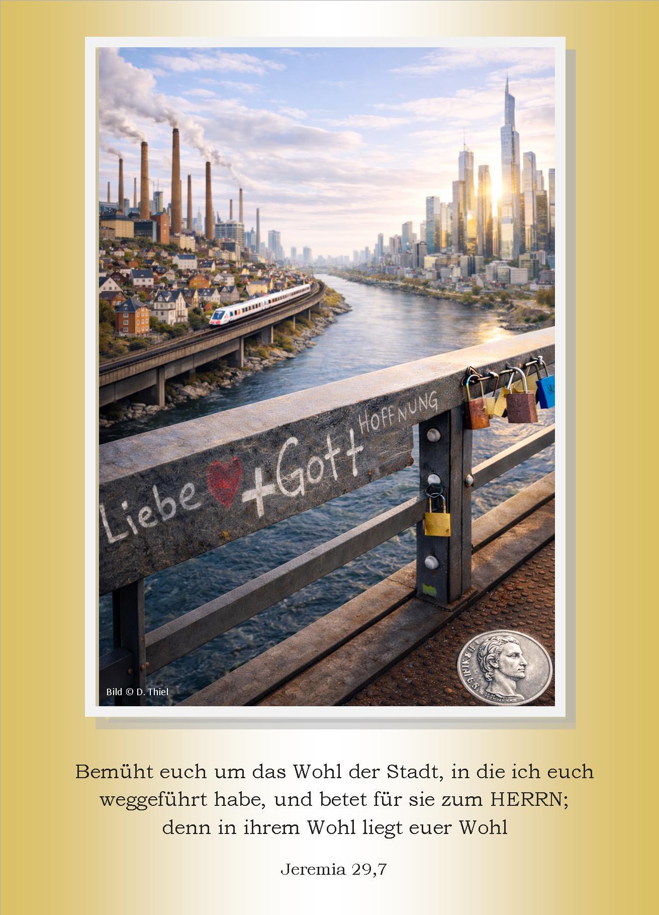 Postkarte Bibelarbeit 2026 IDin A 6 (c) D. Thiel