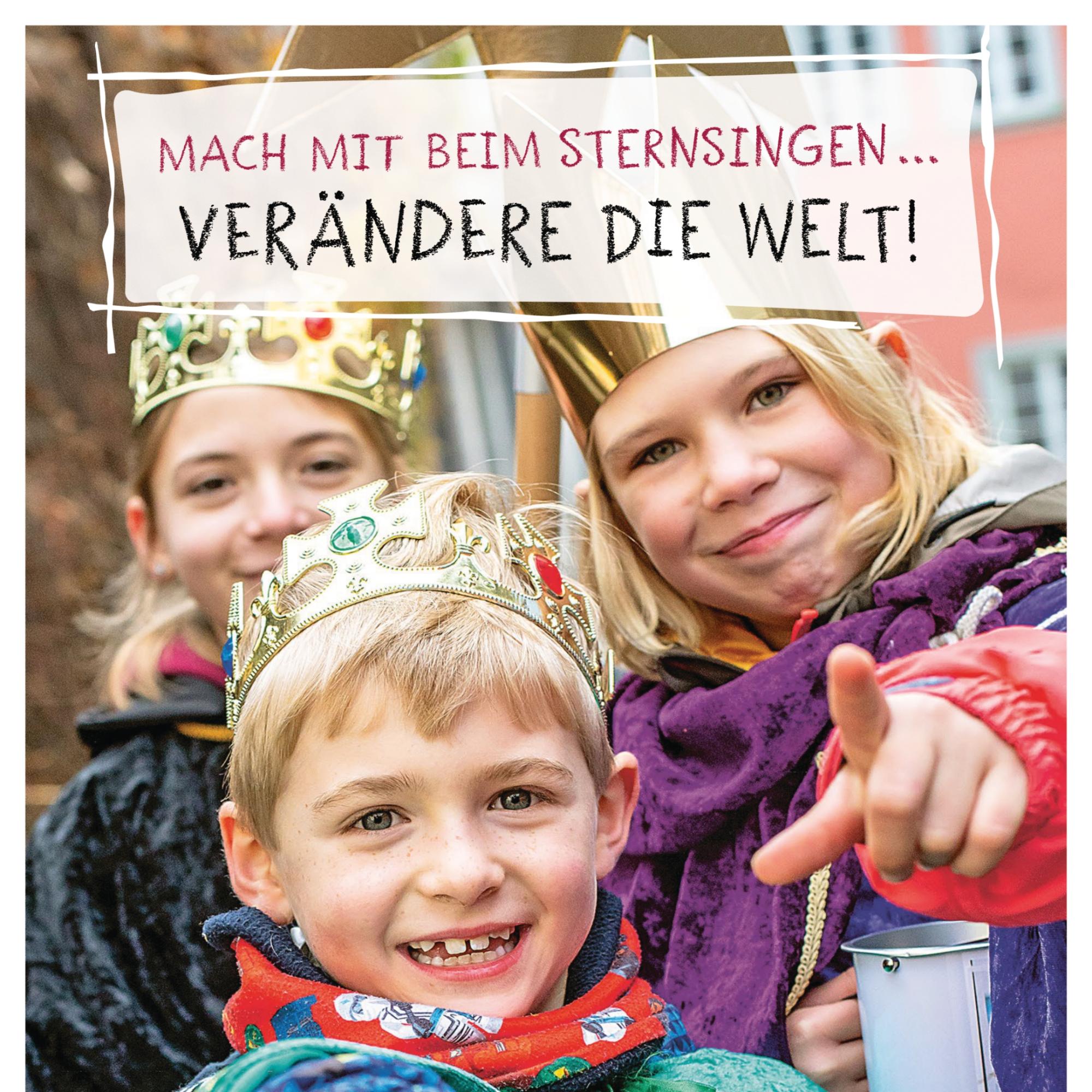 Sternsinger 2026 Mach mit Plakat