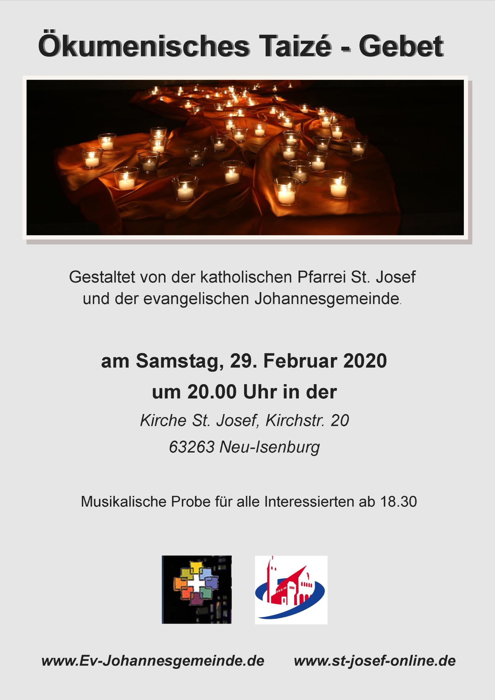 Taize-Gebet 2020 (c) D. Thiel