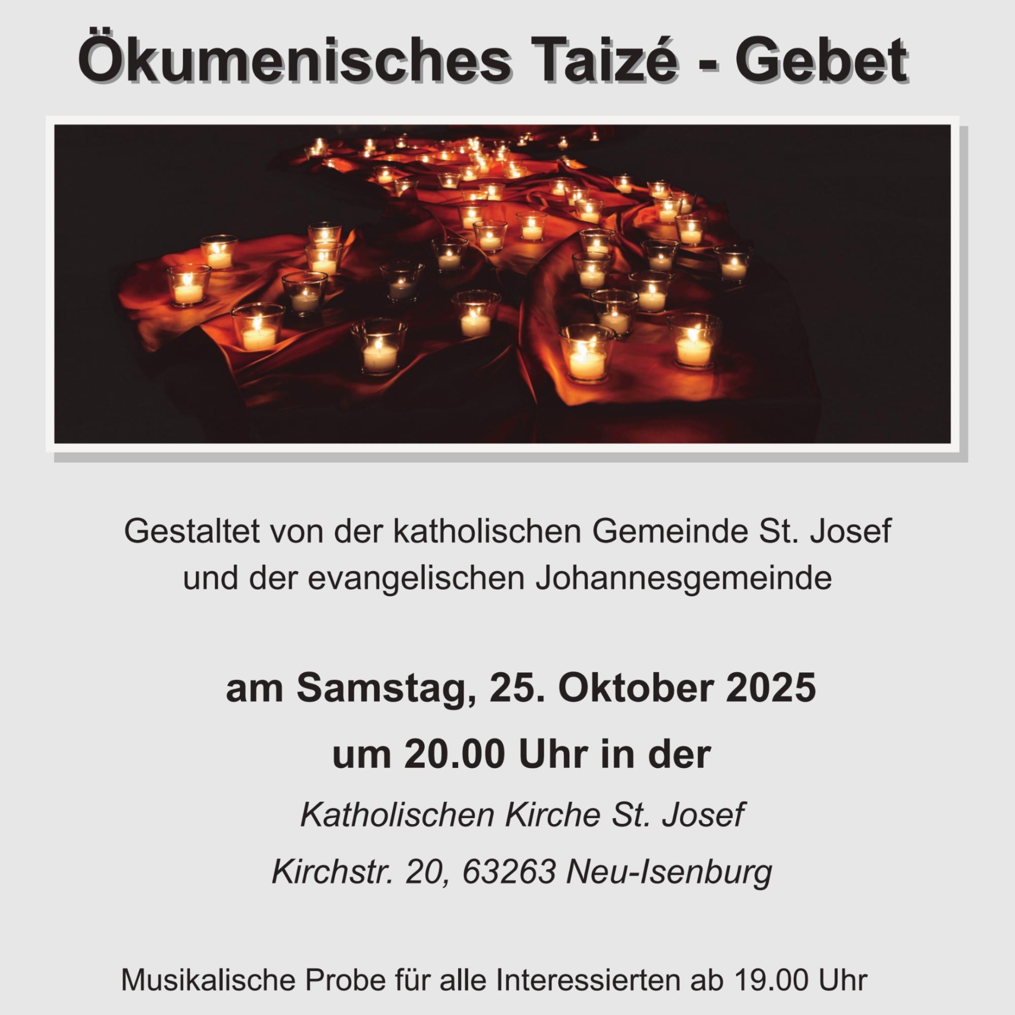 Taize Gebet 2025