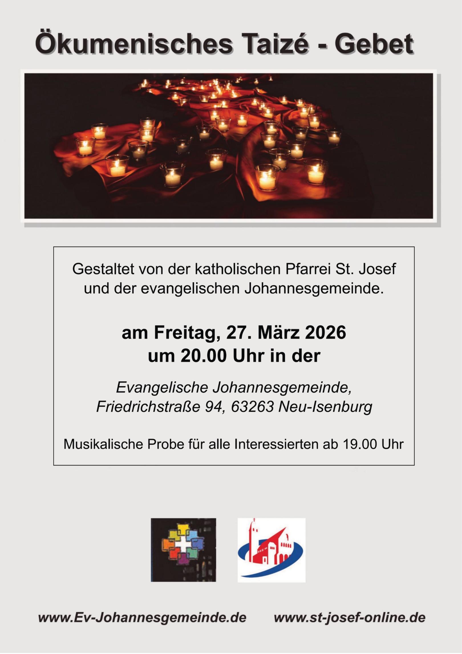 Taize Gebet 2026 I (c) Dietmar Thiel