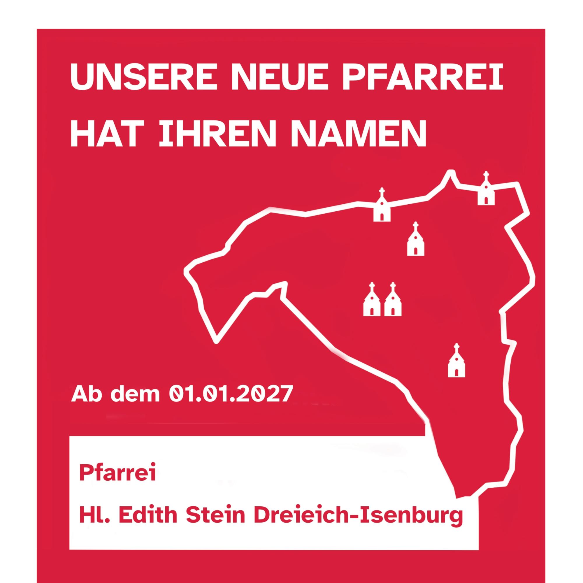 Unsere neue Pfarrei hat einen Namen