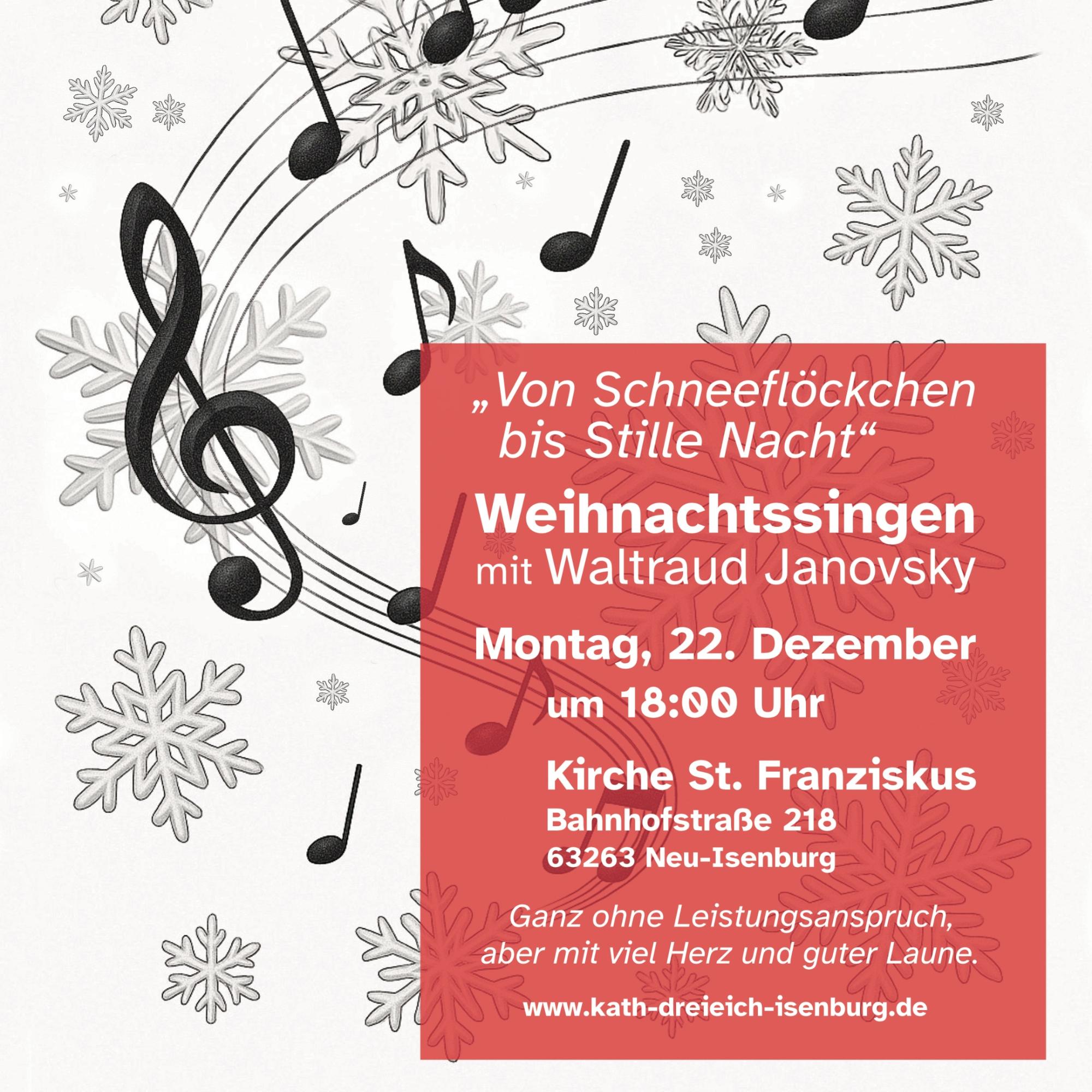 Weihnachtssingen 2025