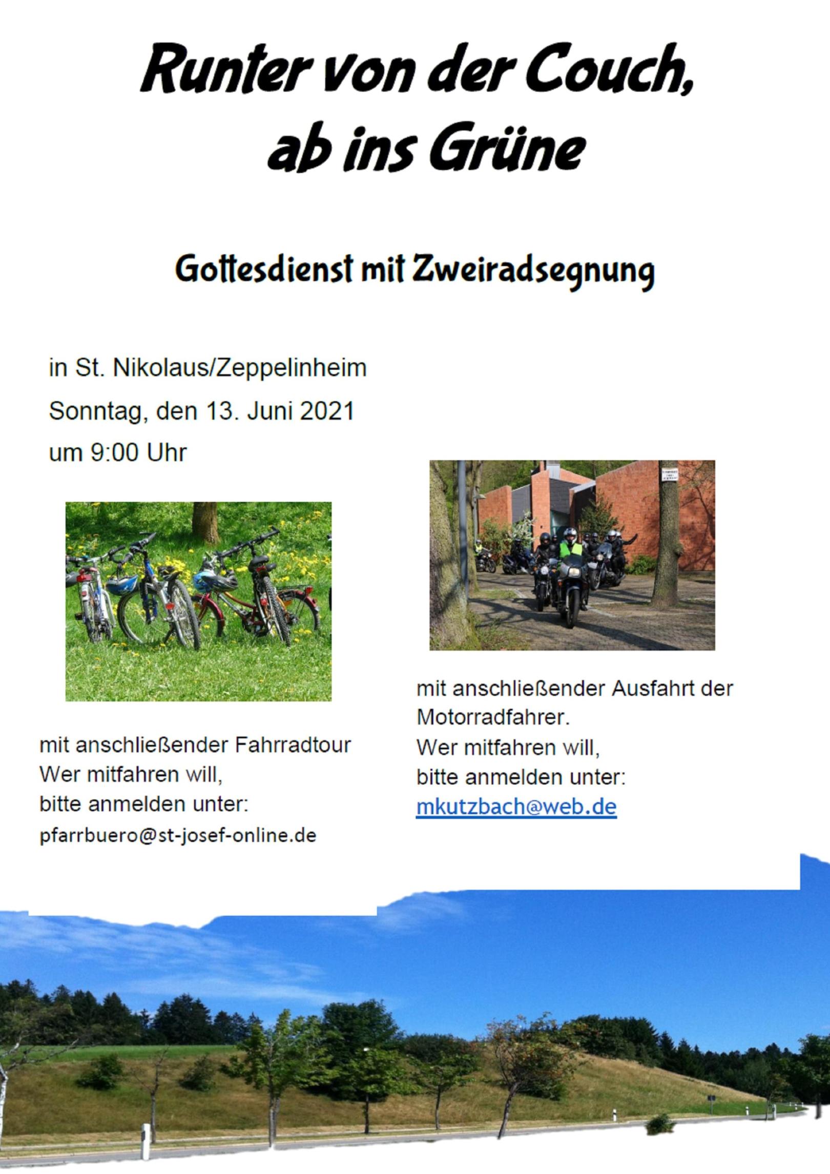 Zweiradgottesdienst 2021 (c) M. Kutzbach