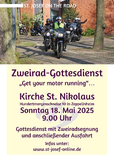 Zweiradgottesdienst 2025