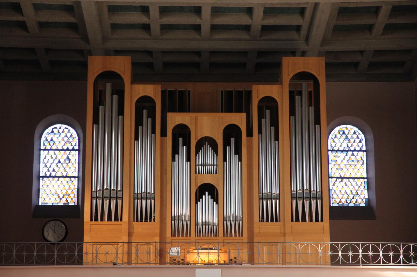 Die Göckel-Orgel in St. Josef Neu-Isenburg (c) Dietmar Thiel