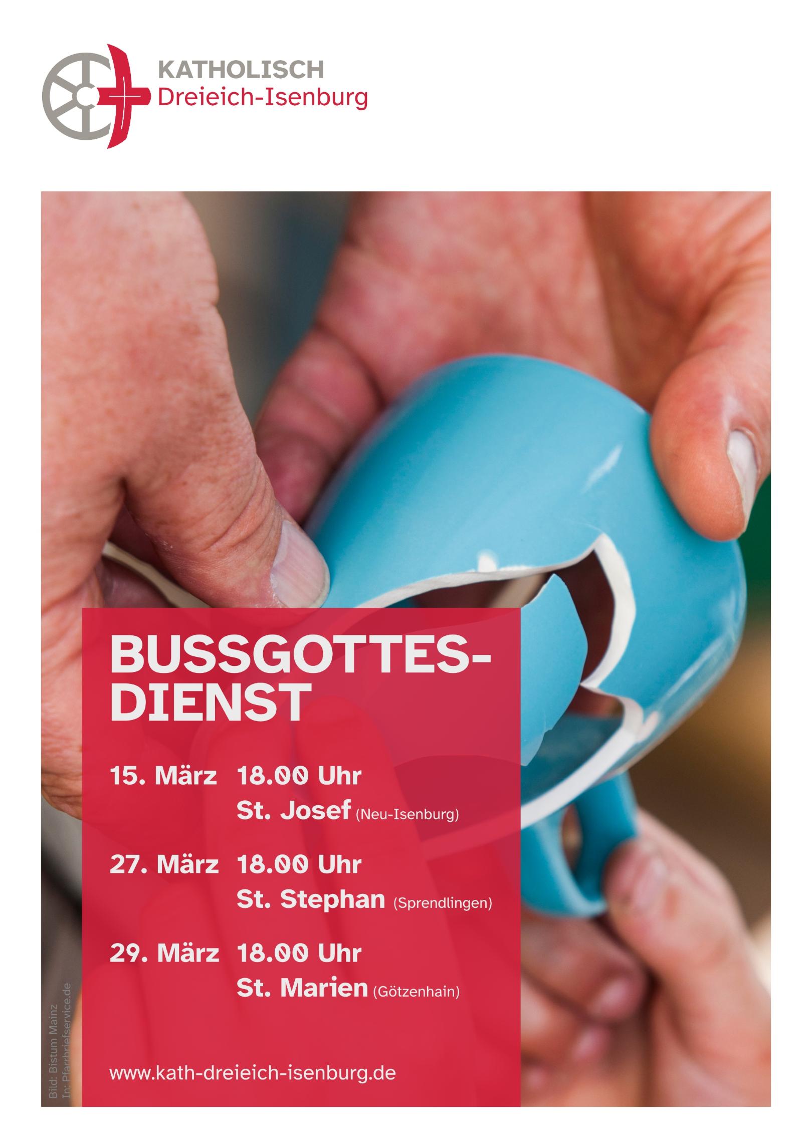 Bußgottesdienst Plakat 2026 (c) Katrin Rose