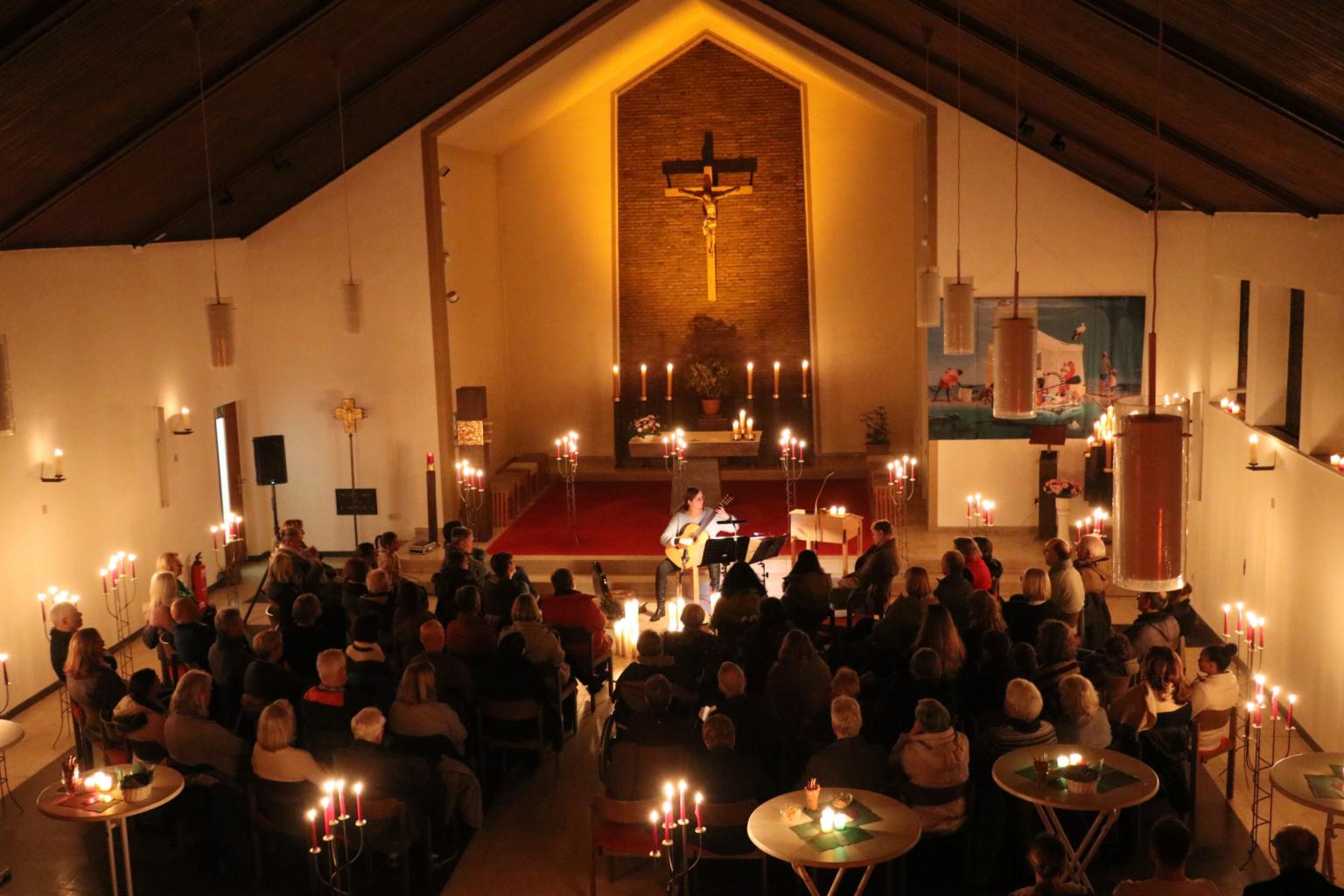 Bild vom Candlelight-Konzert (c) Dietmar Thiel