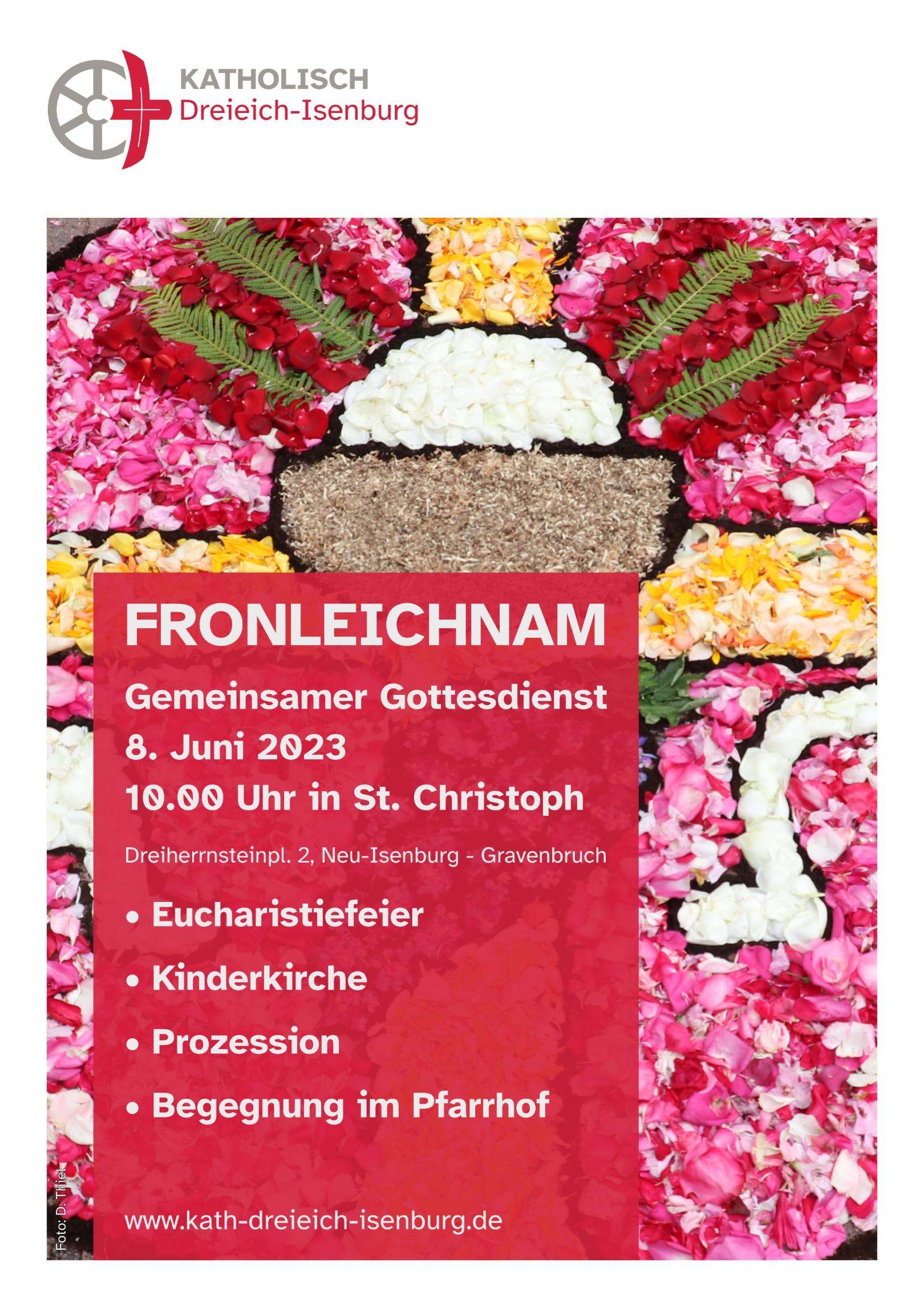 Fronleichnam_Plakat (c) Frau Rose